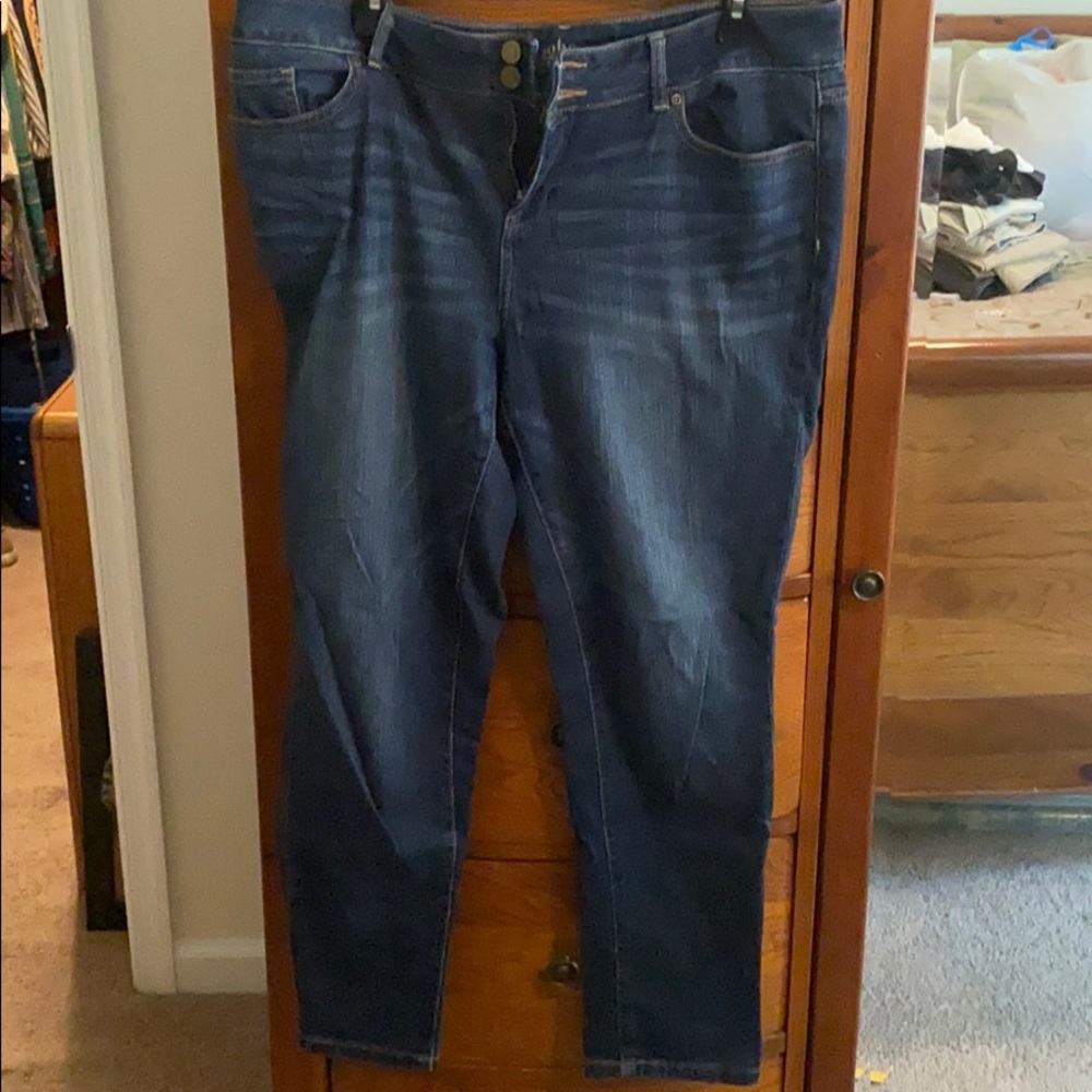 Curvy boyfriend jeans